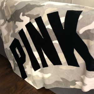 PINK fleece blanket